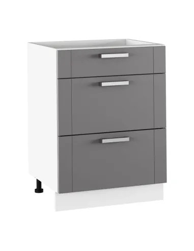 Dulap inferior JULIA TYP 57, bucătărie/hol, 60x82x52 cm, PAL melaminat/MDF folie | MobilaOK