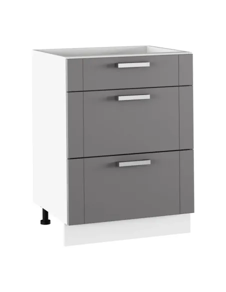 Dulap inferior JULIA TYP 57, bucătărie/hol, 60x82x52 cm, PAL melaminat/MDF folie | MobilaOK