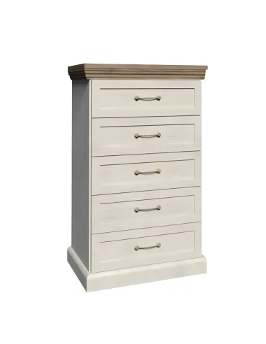 Comodă ROYAL KS5 pentru dormitor/living, 57x98x46 cm, PAL melaminat | MobilaOK