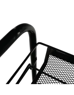 Cărucior de servire, MYRIS, living/bucătărie/birou, 48x27x84 cm, Metal/plastic | MobilaOK 2