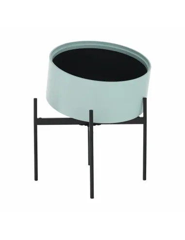 Taburet MOSAI, living/bucătărie, 38x38.5x38 cm, MDF/metal, capac detaşabil | MobilaOK