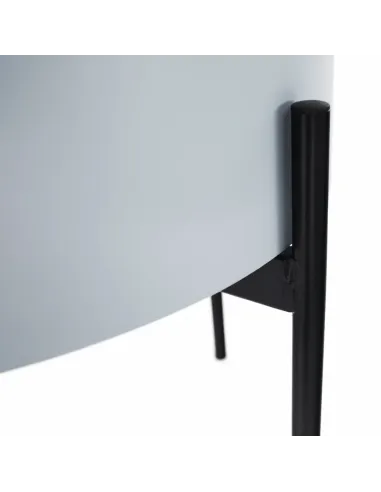 Taburet MOSAI, hol/dormitor/baie, 38x38.5x38 cm, MDF/Metal | MobilaOK