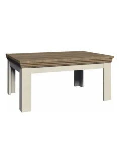 Măsuță de cafea ROYAL LN, living/dormitor, 90x50x60 cm, PAL melaminat cu finisaj pin/stejar | MobilaOK