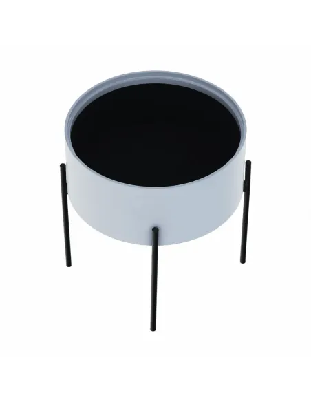 Taburet MOSAI, hol/dormitor/baie, 38x38.5x38 cm, MDF/Metal | MobilaOK