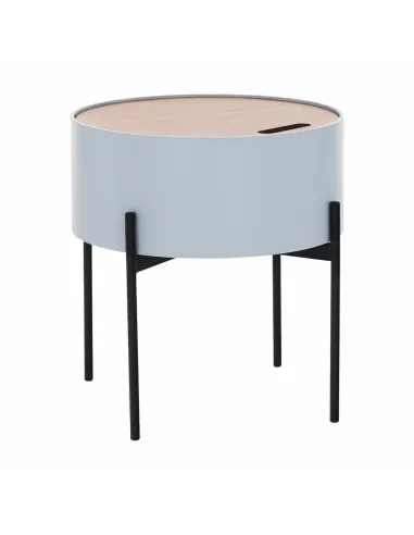 Taburet MOSAI, hol/dormitor/baie, 38x38.5x38 cm, MDF/Metal | MobilaOK