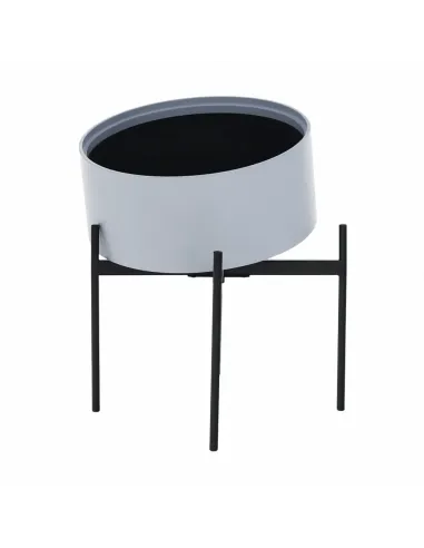 Taburet MOSAI, hol/dormitor/baie, 38x38.5x38 cm, MDF/Metal | MobilaOK