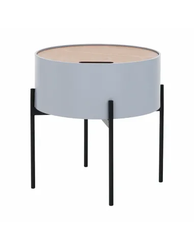 Taburet MOSAI, hol/dormitor/baie, 38x38.5x38 cm, MDF/Metal | MobilaOK