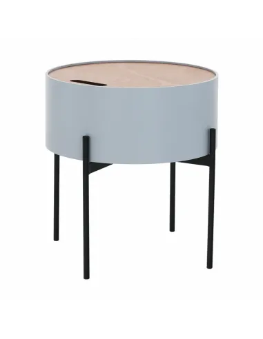Taburet MOSAI, hol/dormitor/baie, 38x38.5x38 cm, MDF/Metal | MobilaOK