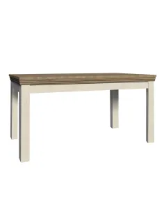 Masă extensibilă ROYAL ST pentru dining, 160-203x90 cm, PAL cu finisaj pin/stejar | MobilaOK