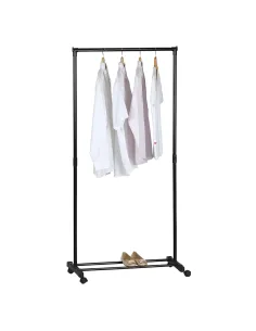 Cuier Mobil VANDER, hol/dormitor, 78.5x165x41.5 cm, Metal/Plastic | MobilaOK