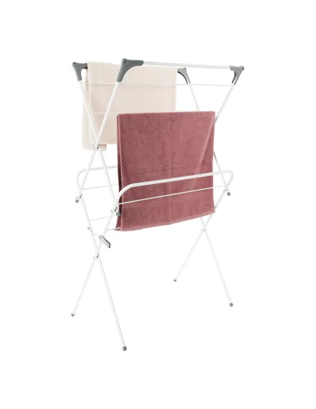 Uscător de Haine NODAR, balcon/baie, 60x105x37 cm, Metal/Plastic | MobilaOK