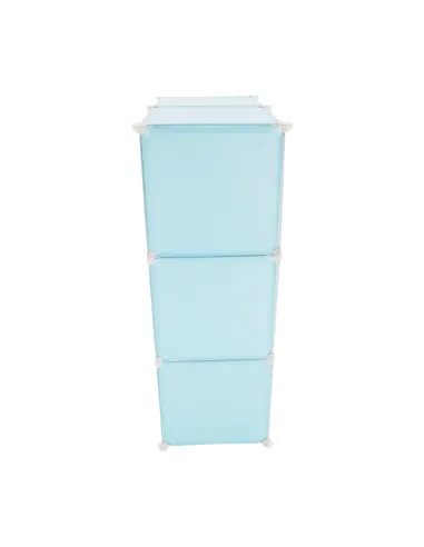 Dulap EDRIN pentru copii, 75x37x111 cm, metal și plastic | MobilaOK