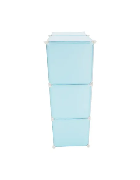 Dulap EDRIN pentru copii, 75x37x111 cm, metal și plastic | MobilaOK