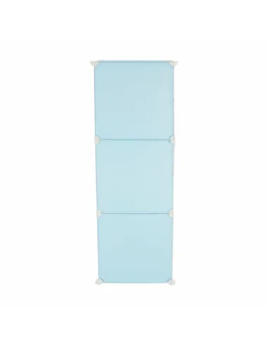 Dulap EDRIN pentru copii, 75x37x111 cm, metal și plastic | MobilaOK