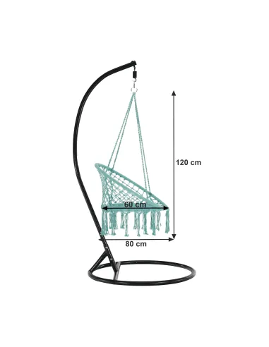 Scaun suspendabil, mentol, AMADO 2 NEW | MobilaOK