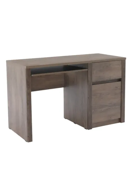 Birou PC MONTANA B1, birou, 120 x 75 x 53 cm, PAL melaminat stejar lefkas închis | MobilaOK