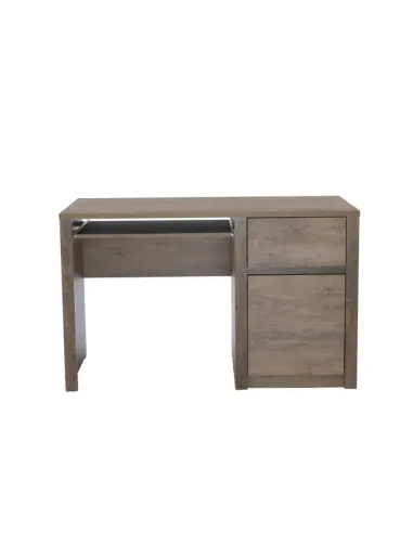 Birou PC MONTANA B1, birou, 120 x 75 x 53 cm, PAL melaminat stejar lefkas închis | MobilaOK