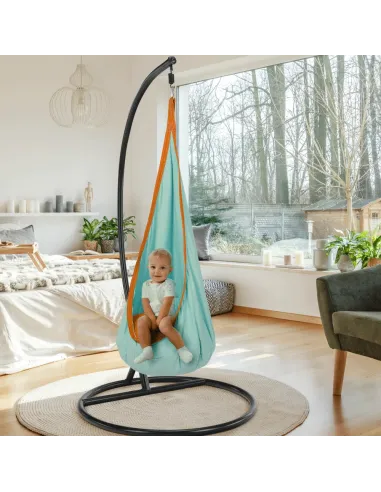 Fotoliu SIESTA TYP 1, living/copii, 60x150x70 cm, bumbac/PVC, KONDELA | MobilaOK