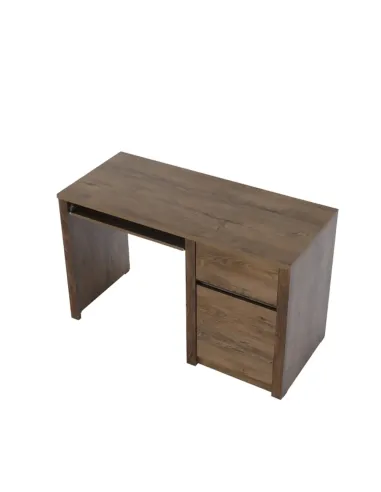 Birou PC MONTANA B1, birou, 120 x 75 x 53 cm, PAL melaminat stejar lefkas închis | MobilaOK