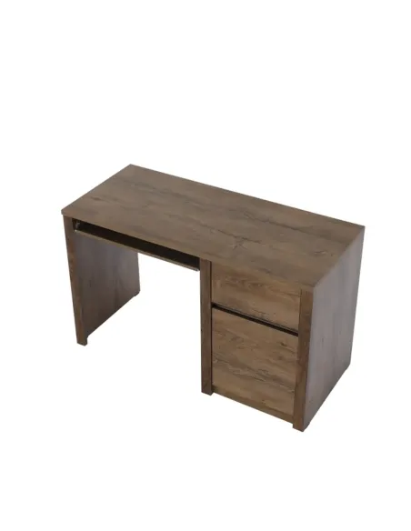Birou PC MONTANA B1, birou, 120 x 75 x 53 cm, PAL melaminat stejar lefkas închis | MobilaOK