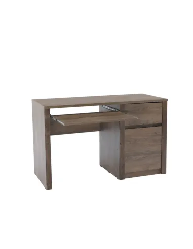 Birou PC MONTANA B1, birou, 120 x 75 x 53 cm, PAL melaminat stejar lefkas închis | MobilaOK