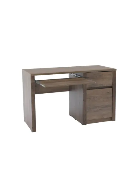 Birou PC MONTANA B1, birou, 120 x 75 x 53 cm, PAL melaminat stejar lefkas închis | MobilaOK