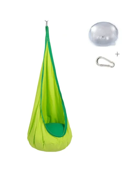 Fotoliu balansoar SIESTA TYP 1, living, 60x150x70 cm, bumbac/PVC | MobilaOK
