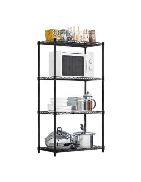 Etajeră SUER TYP 1 pentru living, dormitor, birou, 56x120x35 cm, Metal | MobilaOK