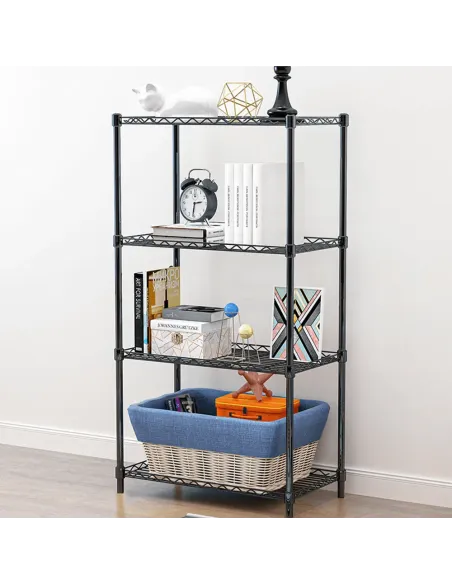 Etajeră SUER TYP 1 pentru living, dormitor, birou, 56x120x35 cm, Metal | MobilaOK