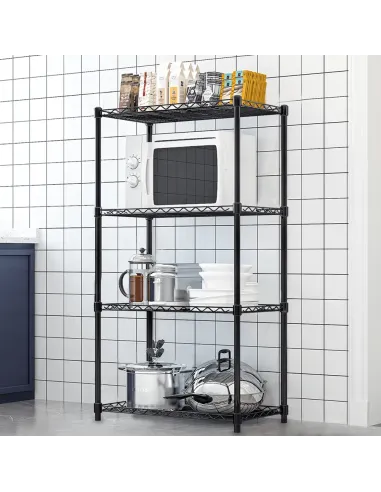 Etajeră SUER TYP 1 pentru living, dormitor, birou, 56x120x35 cm, Metal | MobilaOK