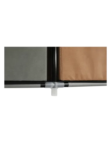 Comodă CAMILO TYP 1 dormitor/hol, 58x57x30 cm, metal și textil, KONDELA | MobilaOK