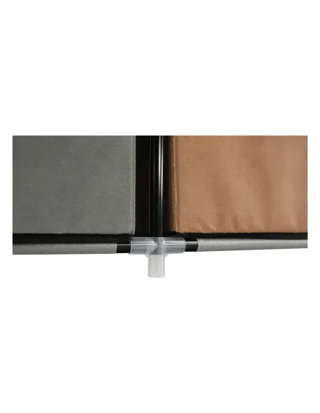 Comodă CAMILO TYP 1 dormitor/hol, 58x57x30 cm, metal și textil, KONDELA | MobilaOK