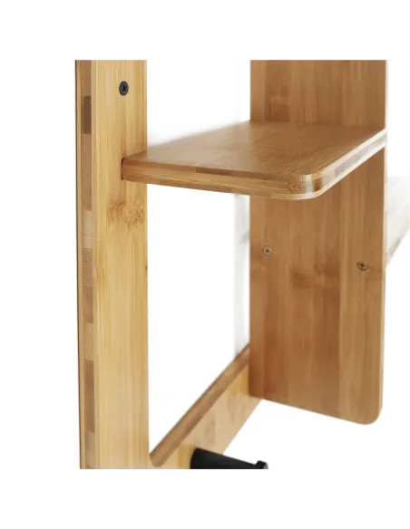 Raft, ARTID TYP 2, bucătărie baie birou, 52x59.5x10 cm, Bambus natural | MobilaOK
