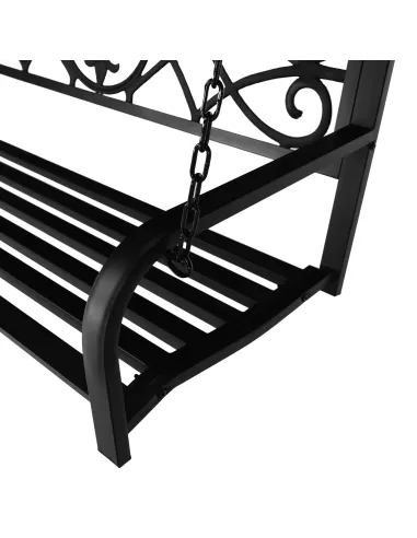 Leagăn ABEA, grădină/balcon/interior, 127x56x52 cm, Oțel | MobilaOK