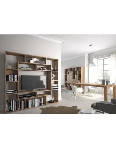 Comodă MONTANA K2DP pentru dormitor/hol, 140x80x43 cm, PAL melaminat stejar lefkas închis | MobilaOK