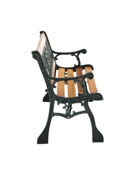 Bancă pentru copii, NADAZA, dormitor/copii, 82x40x48 cm, PAL, oțel, plastic | MobilaOK