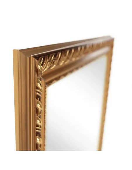Oglindă de podea LAVAL, dormitor/hol, 40x150 cm, lemn și metal | MobilaOK