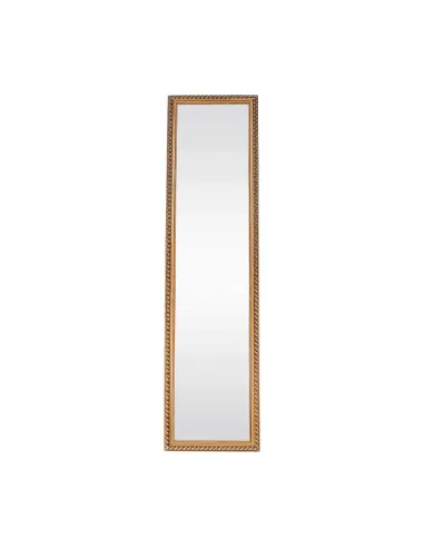 Oglindă de podea LAVAL, dormitor/hol, 40x150 cm, lemn și metal | MobilaOK