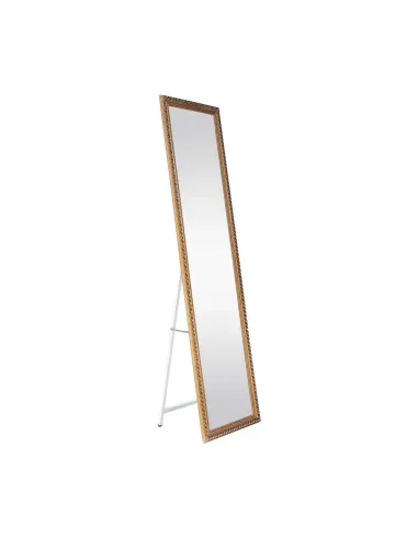 Oglindă de podea LAVAL, dormitor/hol, 40x150 cm, lemn și metal | MobilaOK