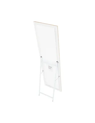 Oglindă de podea LAVAL, dormitor/hol, 40x150 cm, lemn și metal | MobilaOK