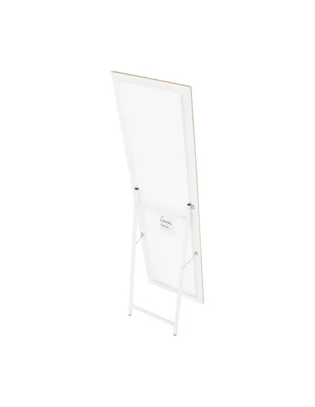 Oglindă de podea LAVAL, dormitor/hol, 40x150 cm, lemn și metal | MobilaOK
