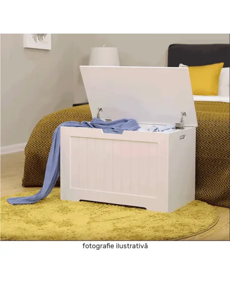 Cutie de depozitare, KORDELIA, dormitor/copii, 80x40x44.5 cm, MDF laminat | MobilaOK