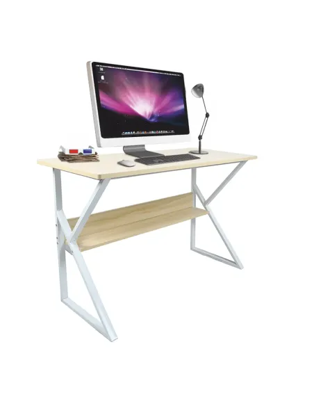 Birou TARCAL 80 pentru birou, 80x72x40 cm, MDF laminat și metal | MobilaOK