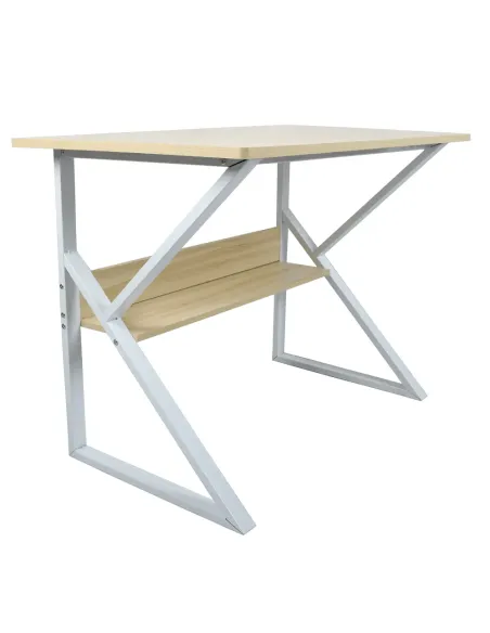 Birou TARCAL 80 pentru birou, 80x72x40 cm, MDF laminat și metal | MobilaOK