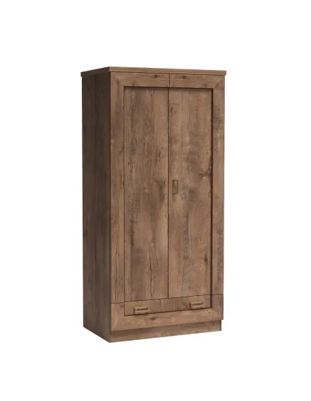 Dulap TEDY T7, dormitor, 90x57x190 cm, PAL melaminat, MDF înfoliat | MobilaOK
