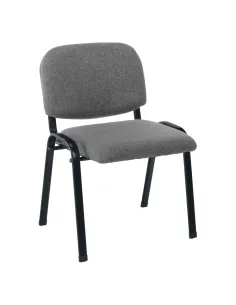 Scaun de birou ISO ECO, gri, birou, 53.5x43x78 cm, textil/metal | MobilaOK