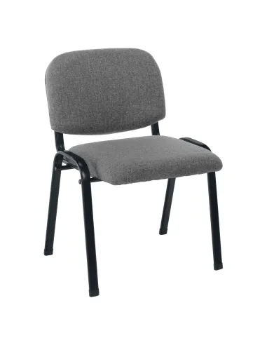 Scaun de birou ISO ECO, gri, birou, 53.5x43x78 cm, textil/metal | MobilaOK