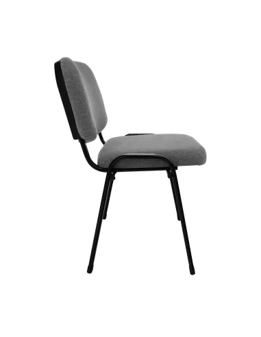 Scaun de birou ISO ECO, gri, birou, 53.5x43x78 cm, textil/metal | MobilaOK