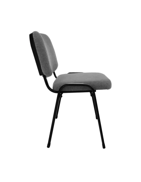 Scaun de birou ISO ECO, gri, birou, 53.5x43x78 cm, textil/metal | MobilaOK