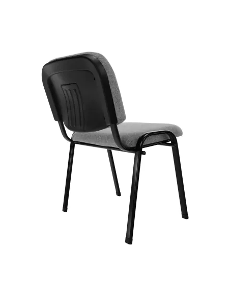 Scaun de birou ISO ECO, gri, birou, 53.5x43x78 cm, textil/metal | MobilaOK